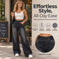 🖤Black Friday Sale:50% OFF🖤 🎉✨ Casual Stretch Wide-Leg Jeans – Premium Denim, Comfy Fit & Timeless Design