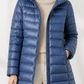 Detachable-Hood Packable Ultralight Puffer Jacket