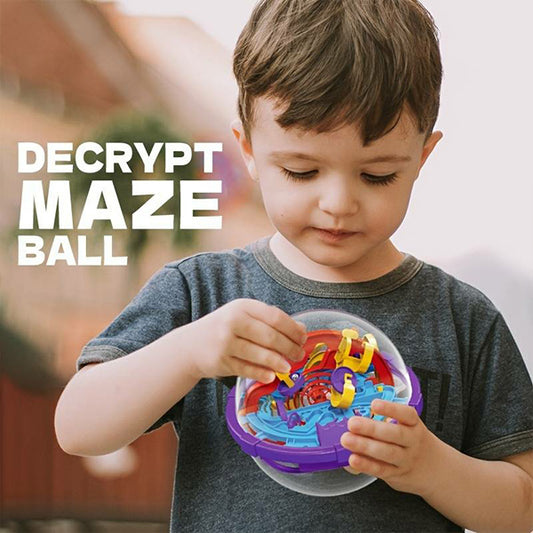 Magical 3D intelligence maze ball