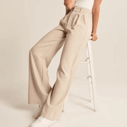 🔥 Effortless Tailored Wide Leg Pants