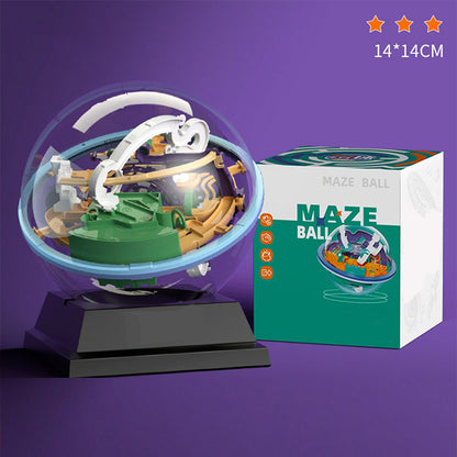 Magical 3D intelligence maze ball