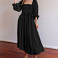 🔥HOT SALE 49% OFF🔥FRENCH RUFFLED LANTERN SLEEVES MULTI-WEAR DRESS