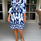 💝Mother's Day Pre-sale 💝Spotted Print Pleated Dress